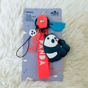 Cartoon Network We bare Bears PANDA Phone Charm Strap